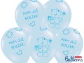 Balony z nadrukiem MAM JUŻ ROCZEK! błękitne 5szt