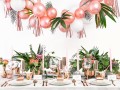 Balony lateksowe metaliczne rose gold 20szt