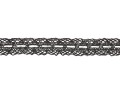 Wstążka koronkowa bawełniana 20mm 4,5m czarna