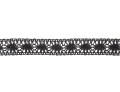Wstążka koronkowa bawełniana 20mm 4,5m czarna