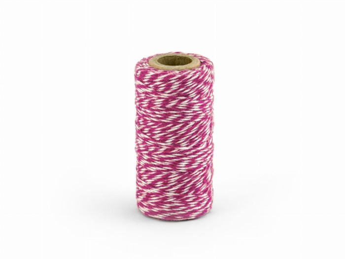 Sznurek piekarski BAKER'S TWINE ciemny różowy 50m