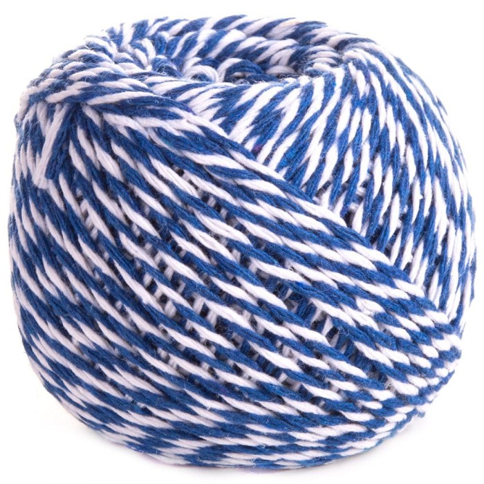 Sznurek piekarski BAKER'S TWINE niebiesko-biały