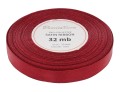 Wstążka satynowa 12mm 32mb burgundowa