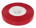 Wstążka satynowa 12mm 32mb bordowa