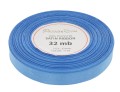 Wstążka satynowa 12mm 32mb niebieska