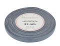 Wstążka satynowa 6mm 32mb stalowa