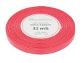Wstążka satynowa 6mm 32mb koralowa