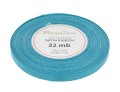 Wstążka satynowa 6mm 32mb turkusowa