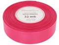 Wstążka satynowa 25mm 32mb fuksja