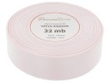 Wstążka satynowa 25mm 32mb bladoróżowa
