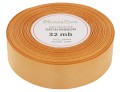 Wstążka satynowa 25mm 32mb miedziana