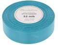 Wstążka satynowa 25mm 32mb turkusowa