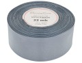 Wstążka satynowa 38mm 32mb stalowa