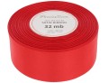 Wstążka satynowa 38mm 32mb czerwona