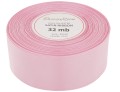 Wstążka satynowa 38mm 32mb różowa