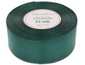 Wstążka satynowa 38mm zieleń butelkowa