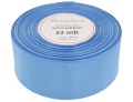 Wstążka satynowa 38mm 32mb niebieska