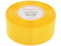 [838080] Wstążka satynowa 38mm 32mb ciemnożółta