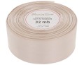 [838097] Wstążka satynowa 38mm 32mb nude