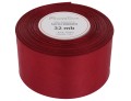Wstążka satynowa 50mm 32mb burgundowa