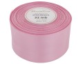 Wstążka satynowa 50mm 32mb różowa
