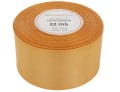 Wstążka satynowa 50mm 32mb miedziana