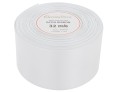 Wstążka satynowa 50mm 32mb srebrna