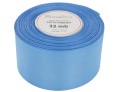 Wstążka satynowa 50mm 32mb niebieska