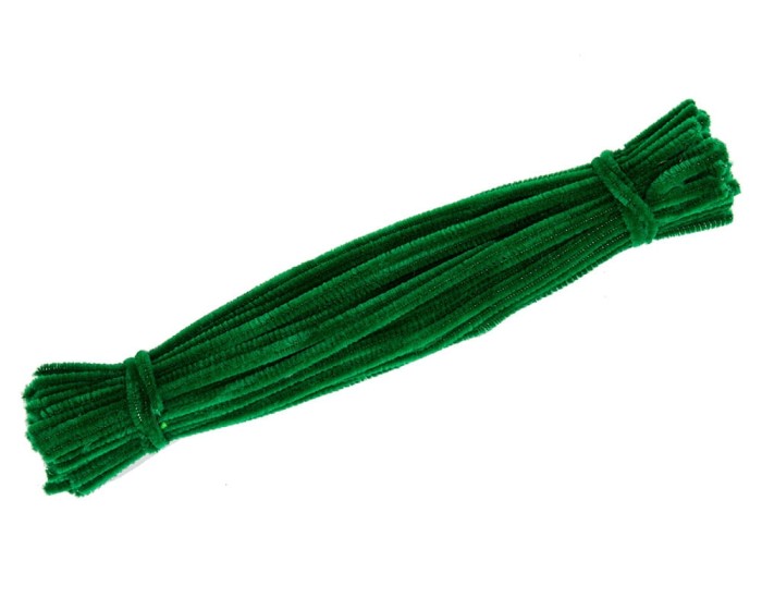 Druciki kreatywne zielone 10szt