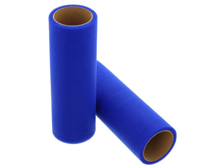 Tiul na rolce 15cm 9m granatowy