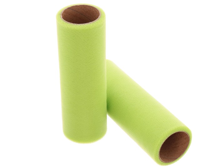 Tiul na rolce 15cm 9m seledynowy