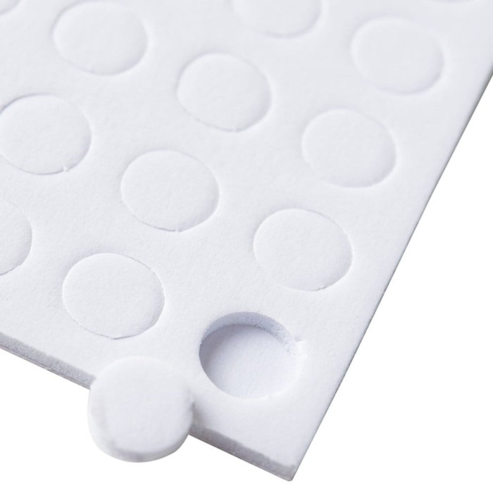 [59454] Taśma dwustronna kółko 10mm 49 sztuk