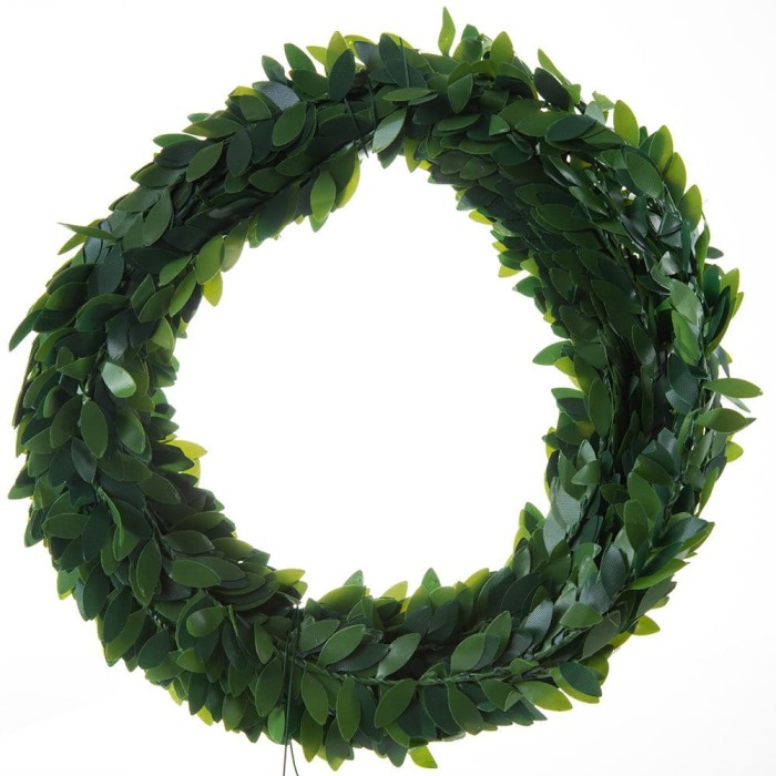 [s20014] Girlanda z zielonych listków bukszpan 7m