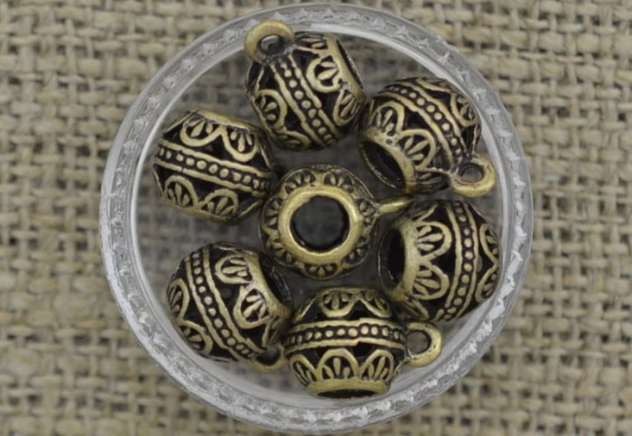 [171150] Krawatka modułowa w kolorze brązu