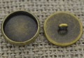 [11903] Baza guzika na kaboszon 12mm w kolorze brązu