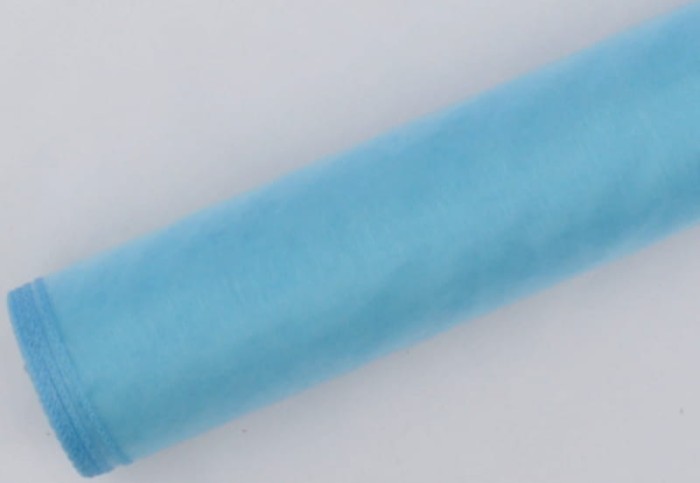 [821008] Organza obszyta na rolce 12cm 9m LT. BLUE