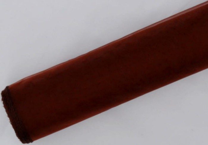 [821017] Organza obszyta na rolce 12cm 9m DK.BROWN
