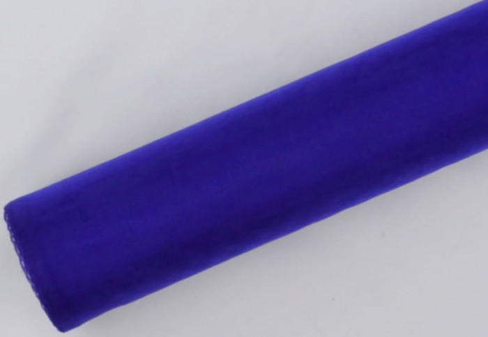 [821023] Organza obszyta na rolce 12cm 9m BLUE/VIOLET