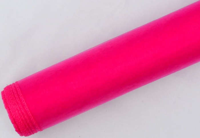[821026] Organza obszyta na rolce 12cm 9m DK.PINK