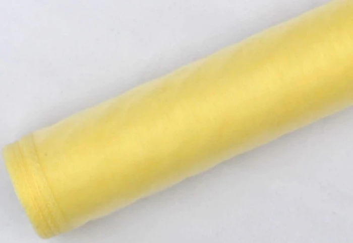[821036] Organza obszyta na rolce 12cm 9m WARM YELLOW