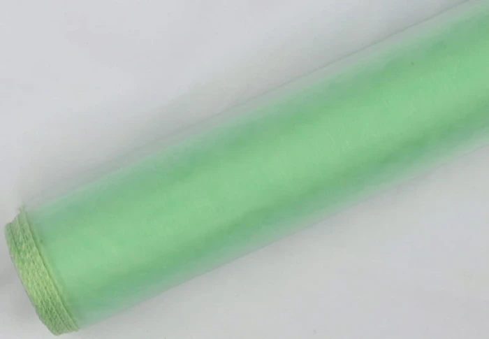 [821055] Organza obszyta na rolce 12cm 9m CRYSTALLINE