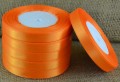 [812004] Wstążka satynowa 12mm 32mb jasnopomarańczowa