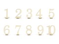 [58101] Drewniane numerki na stoły