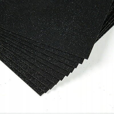 [594119] Pianka brokatowa bez kleju czarna