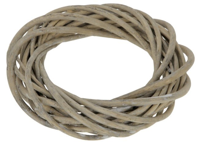 [w0340] Oponka wiklinowa szara 15cm
