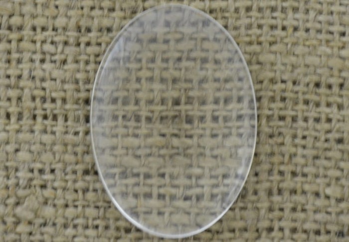 [02621] Kaboszon szklany owalny 29*21mm