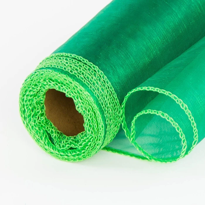 [840069] Organza obszyta na rolce 40cm 9m GREEN BOTTLE