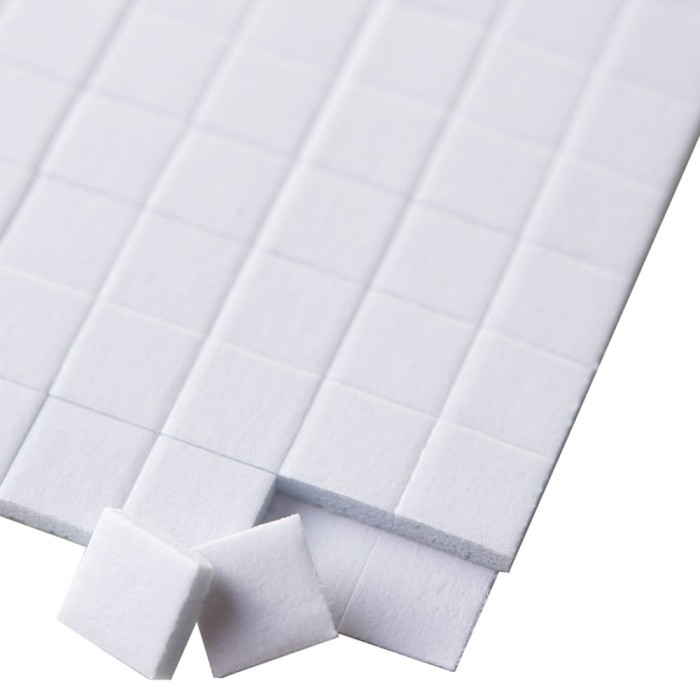 [59402] Taśma dwustronna z klejem kostka 6mm 256sztuk