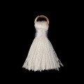 [207233] Zawieszka frędzel w kolorze białym