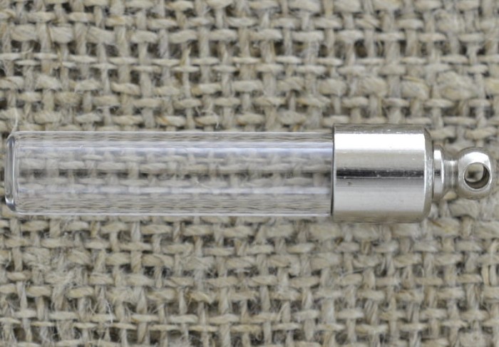 614106 Forma szklana rurka z krawatką 34*6mm